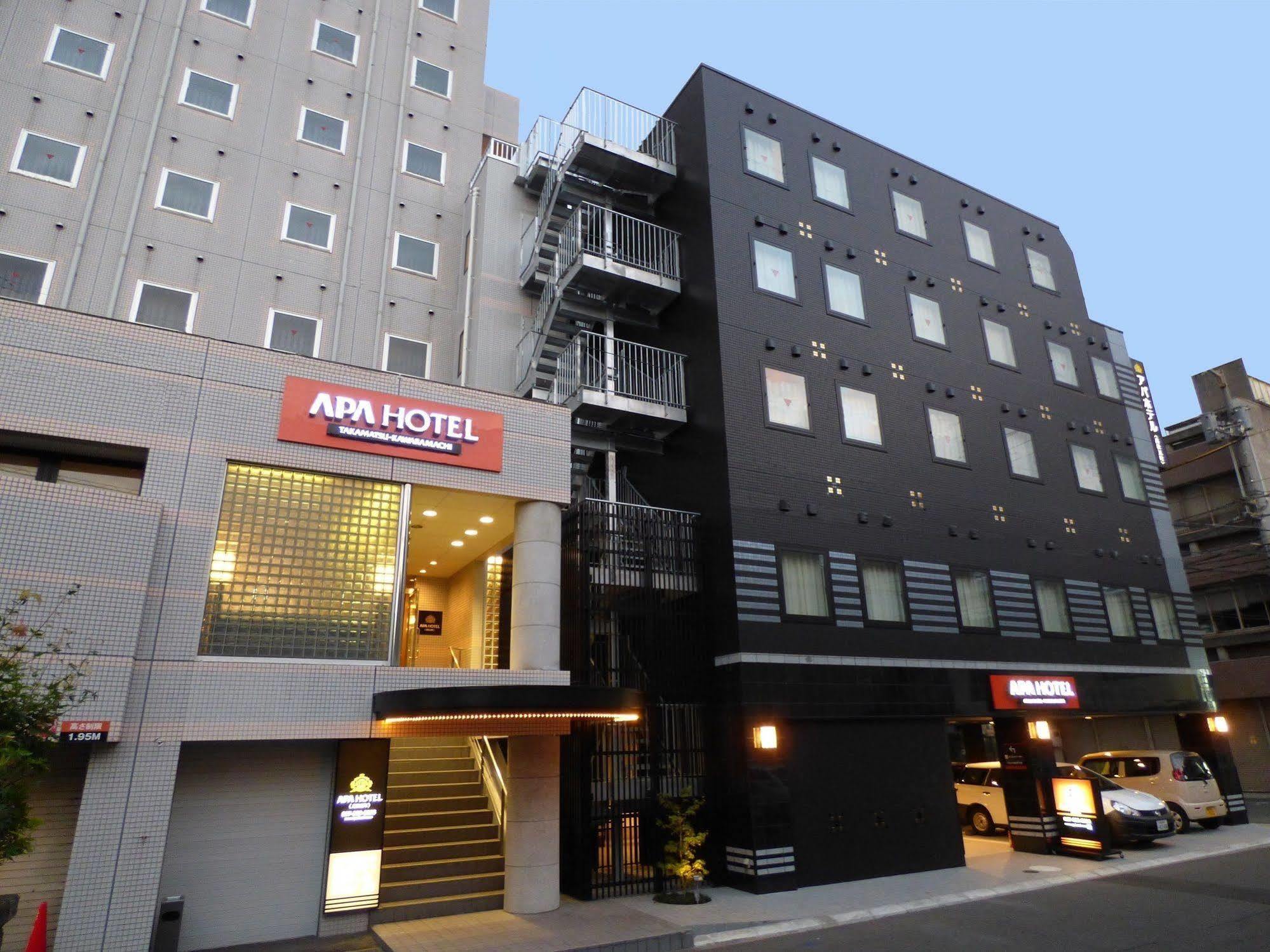Apa Hotel Takamatsu Kawaramachi Ngoại thất bức ảnh