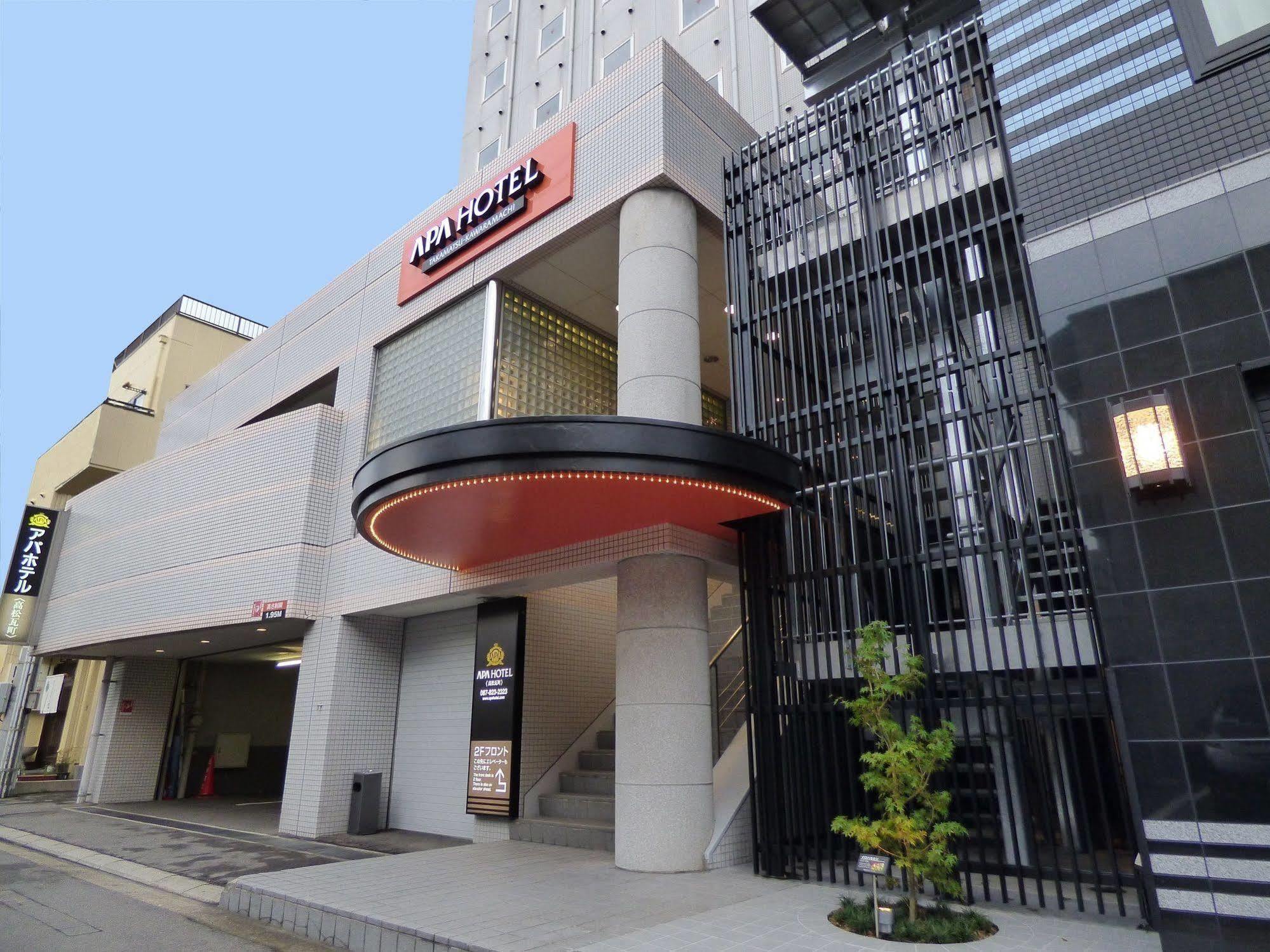 Apa Hotel Takamatsu Kawaramachi Ngoại thất bức ảnh